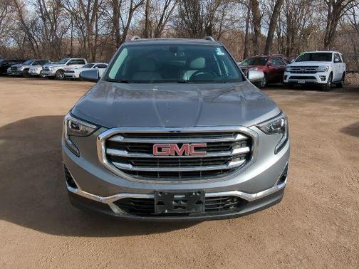 Satin Steel Metallic 2019 GMC Terrain SLT