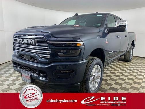 Forged Blue Metallic 2026 RAM 2500 Laramie Mega Cab 4x4 6'4' Box