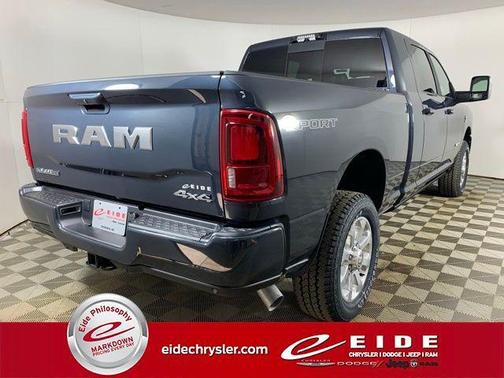 Forged Blue Metallic 2026 RAM 2500 Laramie Mega Cab 4x4 6'4' Box