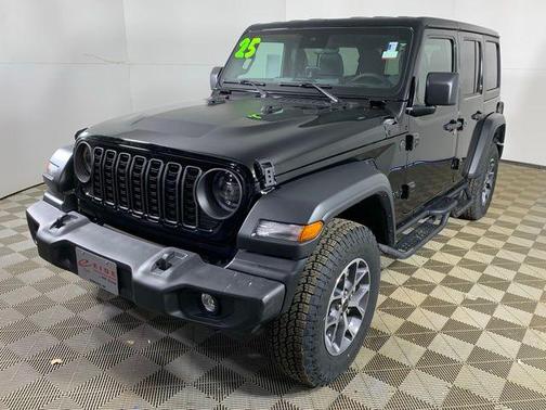 Black Clearcoat 2025 Jeep Wrangler Sport S