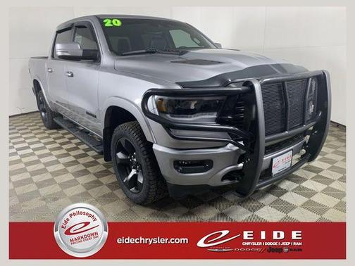 Billet Silver Metallic Clearcoat 2020 RAM 1500 Laramie