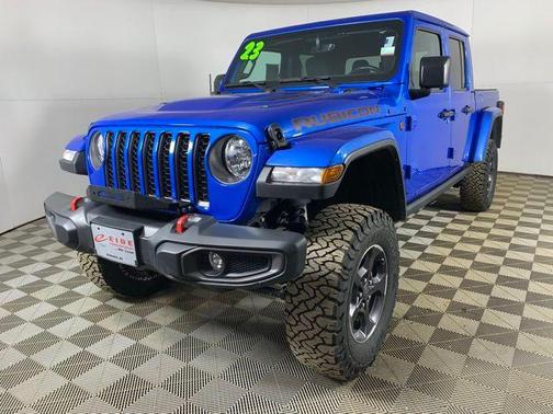 Hydro Blue Pearlcoat 2023 Jeep Gladiator Rubicon