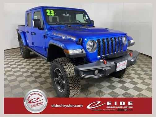Hydro Blue Pearlcoat 2023 Jeep Gladiator Rubicon
