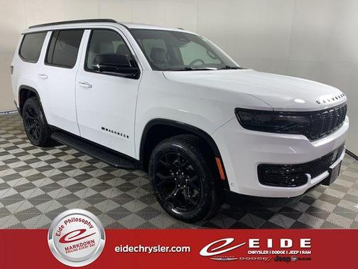 Bright White Clearcoat 2025 Jeep Wagoneer Series II 4x4 SUV