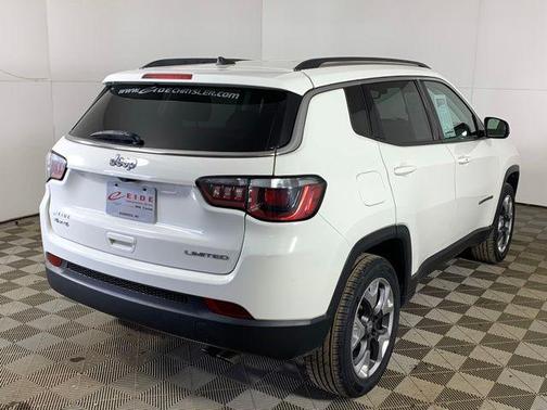 White Clearcoat 2019 Jeep Compass Limited