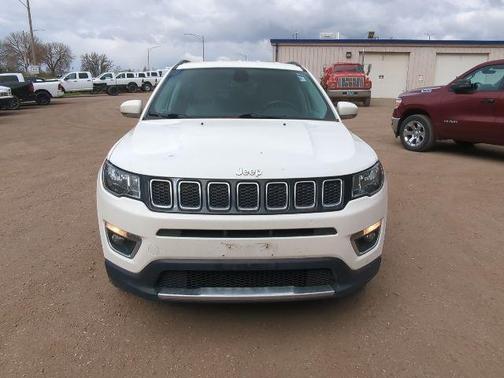 White Clearcoat 2019 Jeep Compass Limited