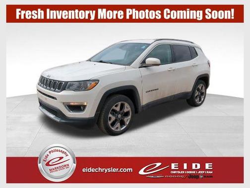 White Clearcoat 2019 Jeep Compass Limited