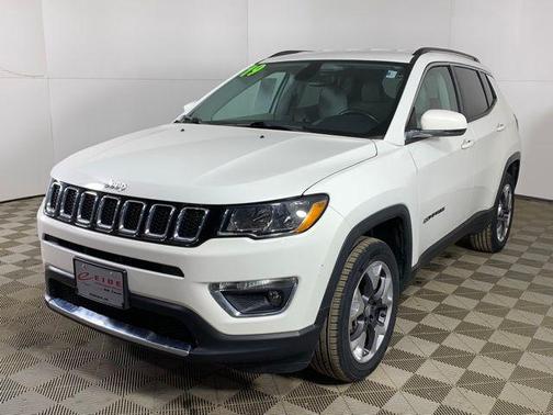 White Clearcoat 2019 Jeep Compass Limited
