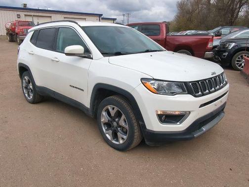 White Clearcoat 2019 Jeep Compass Limited