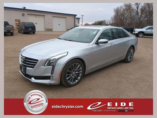 Radiant Silver Metallic 2017 Cadillac CT6 3.0L Twin Turbo Premium Luxury