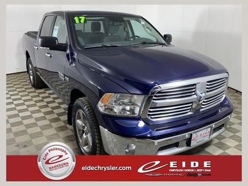 True Blue Pearlcoat 2017 RAM 1500 Big Horn