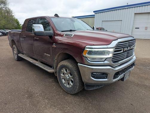 Delmonico Red Pearlcoat 2023 RAM 2500 Laramie Mega Cab 4x4 6'4' Box