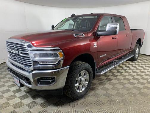 Delmonico Red Pearlcoat 2023 RAM 2500 Laramie Mega Cab 4x4 6'4' Box