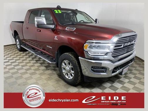 Delmonico Red Pearlcoat 2023 RAM 2500 Laramie Mega Cab 4x4 6'4' Box