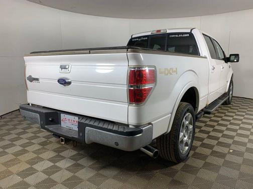 White Platinum Clearcoat Metallic 2014 Ford F-150 King Ranch
