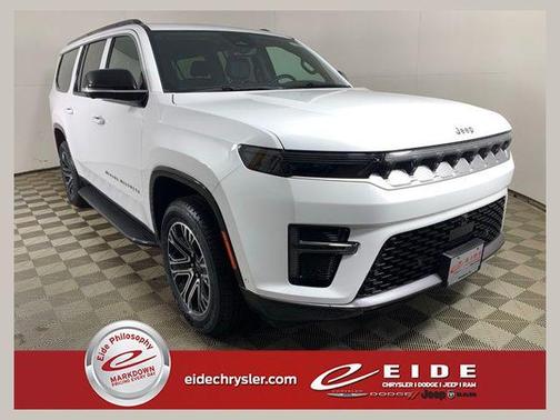 bright white clearcoat 2026 Jeep Grand Wagoneer L 4x4 SUV