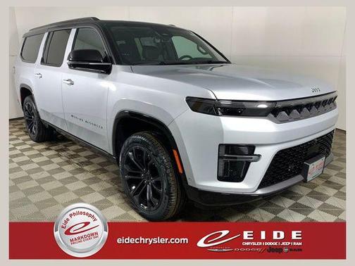 Silver Zynith 2026 Jeep Grand Wagoneer L Summit Obsidian 4x4 SUV