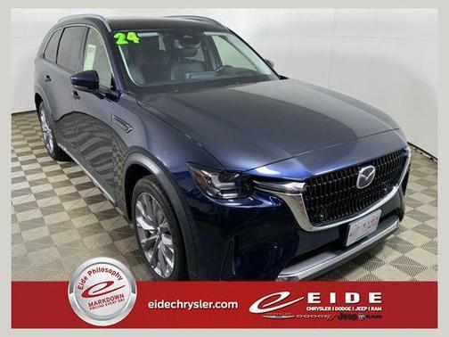 Deep Crystal Blue Mica 2024 Mazda CX-90 3.3 Turbo Premium