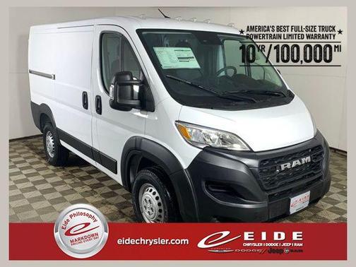 Bright White Clearcoat 2026 RAM ProMaster 1500 Low Roof Cargo Van