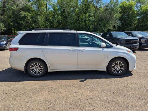 Blizzard Pearl 2019 Toyota Sienna SE