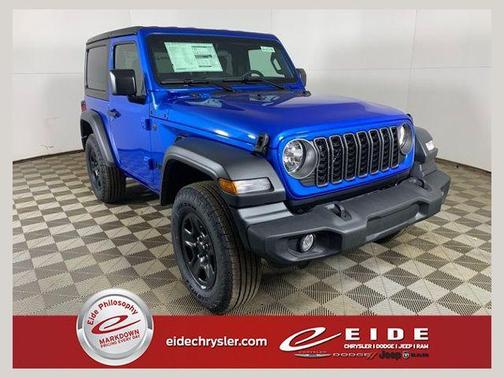 Hydro Blue Pearlcoat 2026 Jeep Wrangler Sport