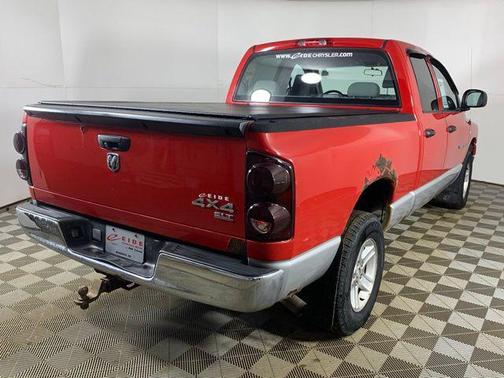 Flame Red Clearcoat 2007 Dodge Ram 1500 Sport Quad Cab