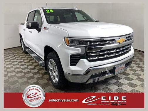 Summit White 2024 Chevrolet Silverado 1500 LTZ Truck