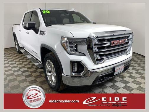 Summit White 2020 GMC Sierra 1500 SLT Truck