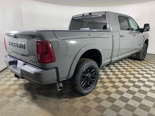 Ceramic Gray Clearcoat 2026 RAM 3500 Limited Mega Cab 4x4 6'4' Box