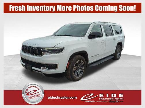 Bright White Clearcoat 2023 Jeep Wagoneer L Series II 4x4 SUV