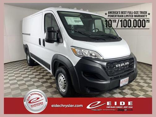 Bright White Clearcoat 2026 RAM ProMaster 1500 Low Roof Cargo Van