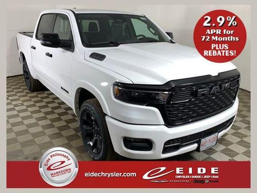 Bright White Clearcoat 2026 RAM 1500 Big Horn/Lone Star