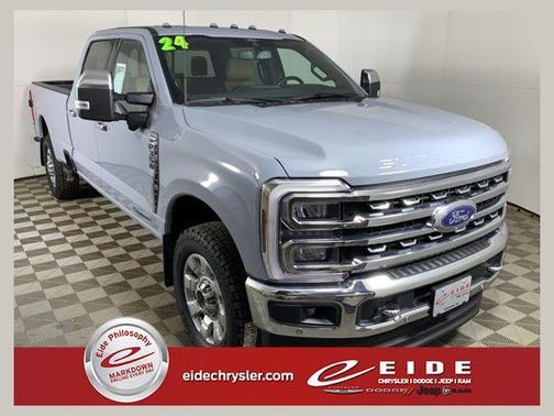 Glacier Gray Metallic TriCoat 2024 Ford F-350 Lariat