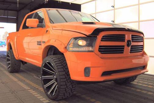Ignition Orange Clear Coat 2015 RAM 1500 Sport