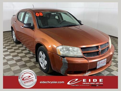 Sunburst Orange Pearlcoat 2008 Dodge Avenger SE