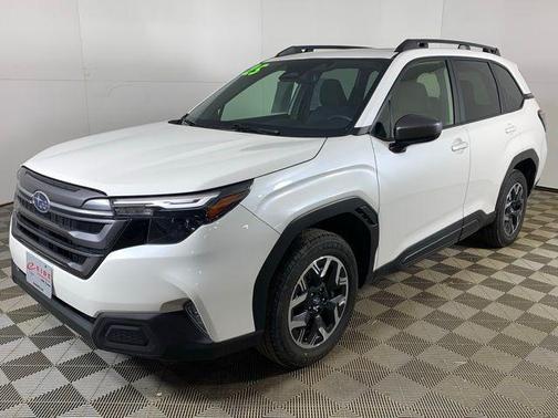 Crystal White Pearl 2025 Subaru Forester Premium