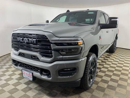 Ceramic Gray Clearcoat 2026 RAM 2500 Laramie Mega Cab 4x4 6'4' Box