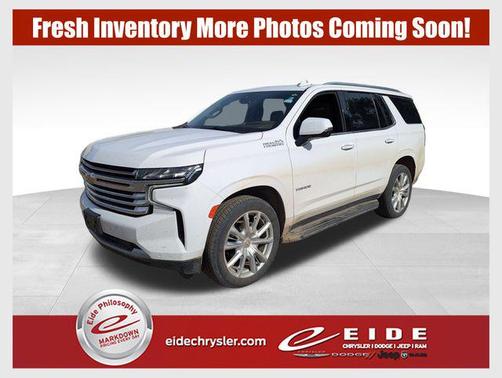 White 2022 Chevrolet Tahoe 4WD High Country