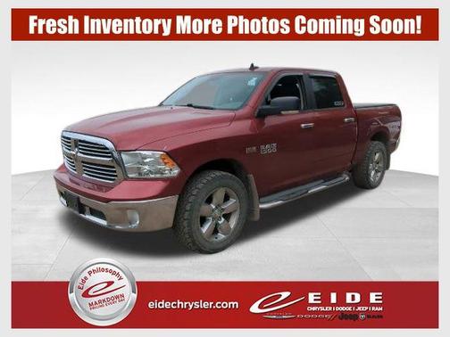 Deep Cherry Red Crystal Pearlcoat 2015 RAM 1500 Big Horn Truck