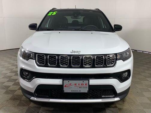 Bright White Clearcoat 2025 Jeep Compass Limited