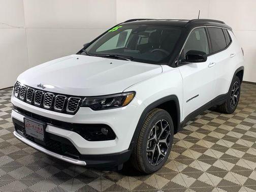 Bright White Clearcoat 2025 Jeep Compass Limited