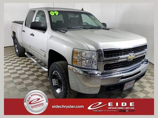 Silver Birch Metallic 2009 Chevrolet Silverado 2500 LT Crew Cab