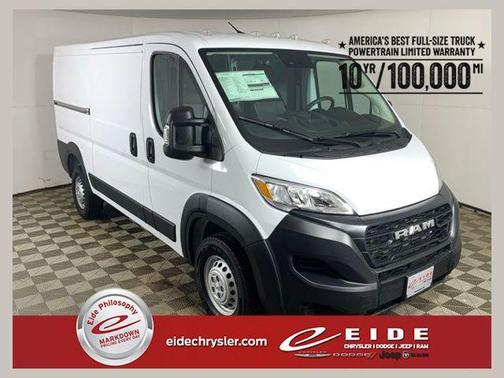Bright White Clearcoat 2026 RAM ProMaster 1500 Low Roof Cargo Van