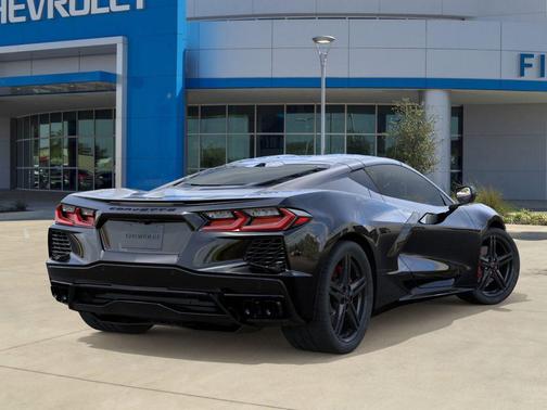 Black 2026 Chevrolet Corvette Stingray w/2LT