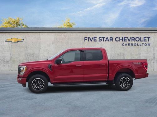 Hot Pepper Red Metallic Tinted Clearcoat 2023 Ford F-150 XLT