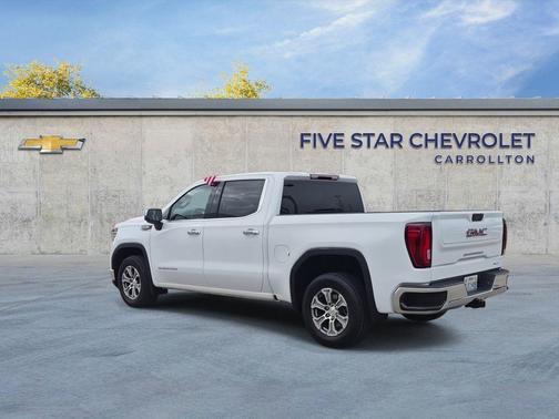 Summit White 2025 GMC Sierra 1500 SLT