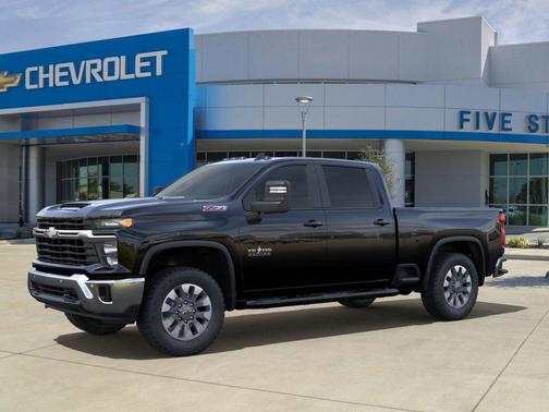 Black 2025 Chevrolet Silverado 2500 LT