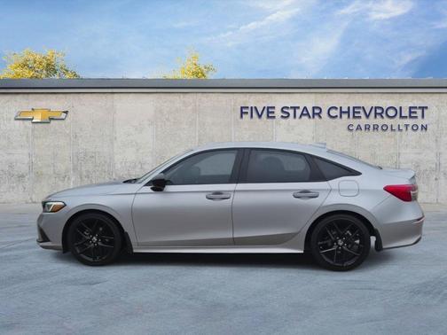 Gray 2022 Honda Civic Sport