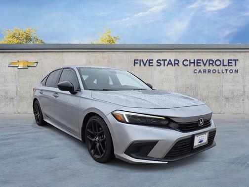 Gray 2022 Honda Civic Sport