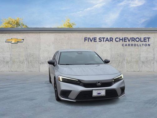 Gray 2022 Honda Civic Sport